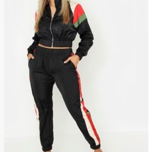 Boohoo Plus Colorblock Tracksuit US 16 UK 20